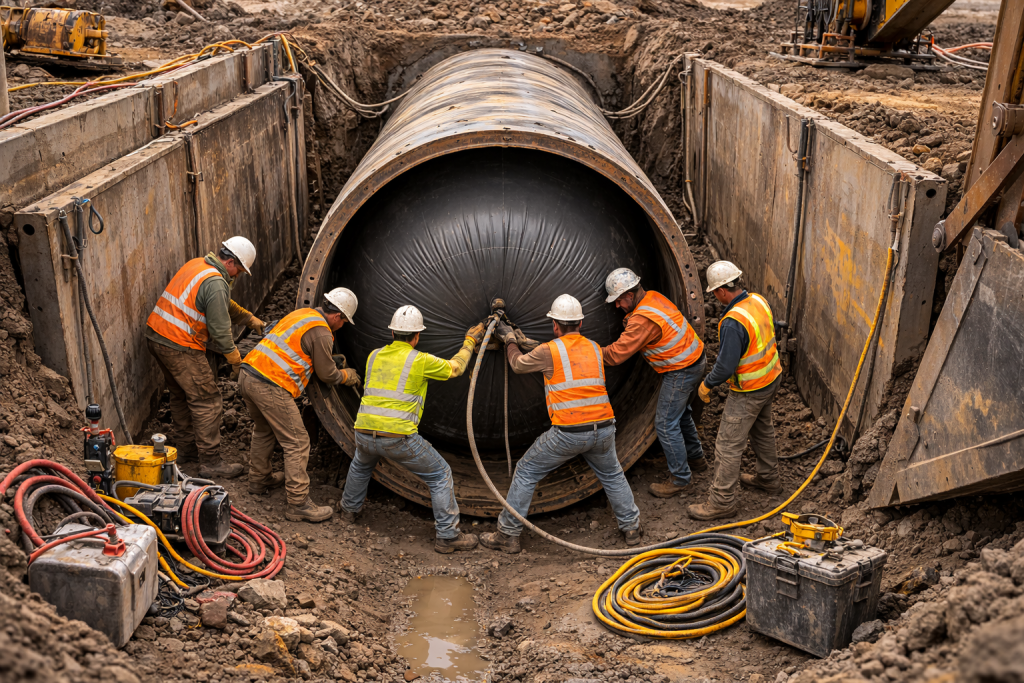 Inflatable Pipe Plugs