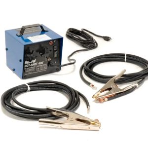 General Pipe Cleaners HS-400 Electric Hot-Shot Pipe Thawing Machine with Two 20 ft. #1 Cables & Clamps
