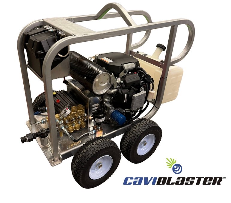 CaviBlaster 1228-G Cart Mount Gasoline Engine - Image 1