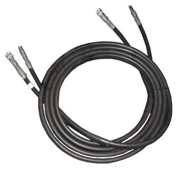 Stanley 58634 50' Hydraulic Twinned Hose With Couplers